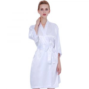 Satin personalized Bathrobe