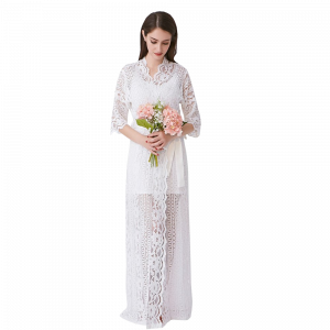 Long lace Robe