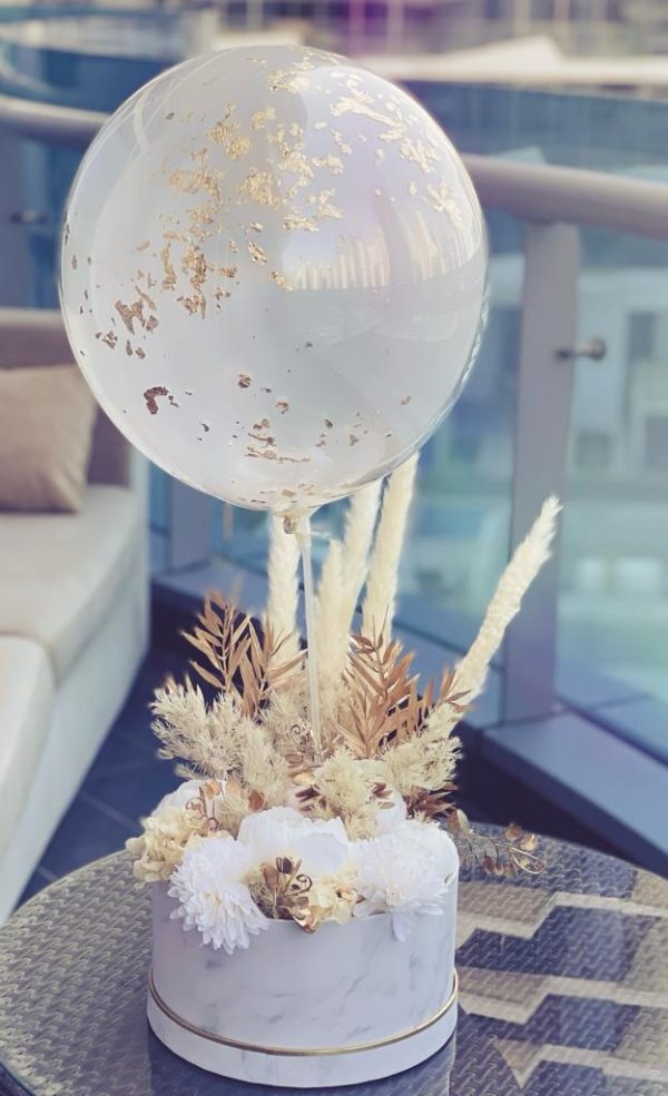 Bubble Balloon Flower Box