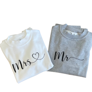 sweatshirt mr & Mrs