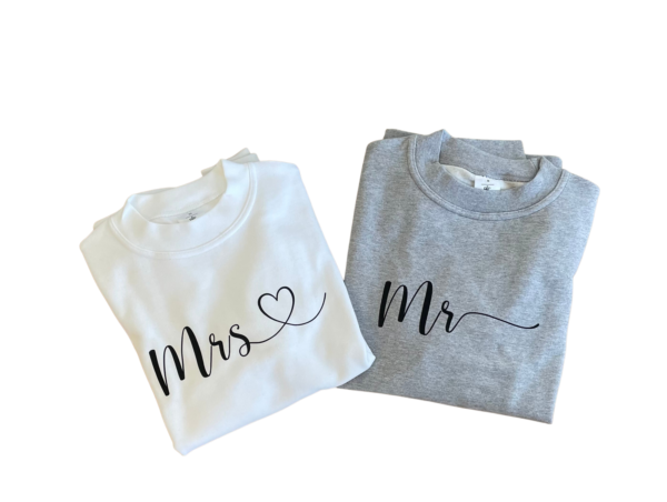 sweatshirt mr & Mrs