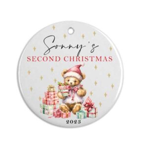 Personalised christmas ornament